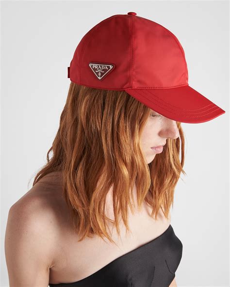 cap prada red background|Red Re.